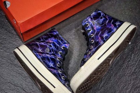 CONVERSE Chuck Taylor 1970S 三星标 漆皮闪电
