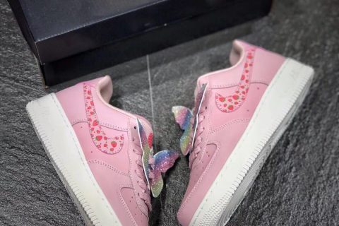 DIY小仙女创意工坊❤️ air force 1 Butterfly ” 果冻草莓