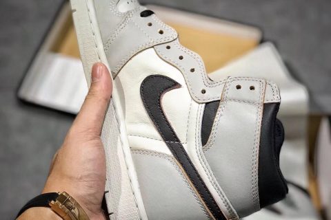 H12纯原 AJ1 x Nike Dunk SB 黑灰 刮刮乐产品图