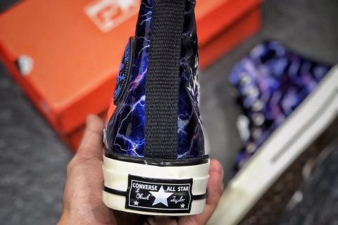 复刻鞋CONVERSE Chuck Taylor 1970S 三星标 漆皮闪电