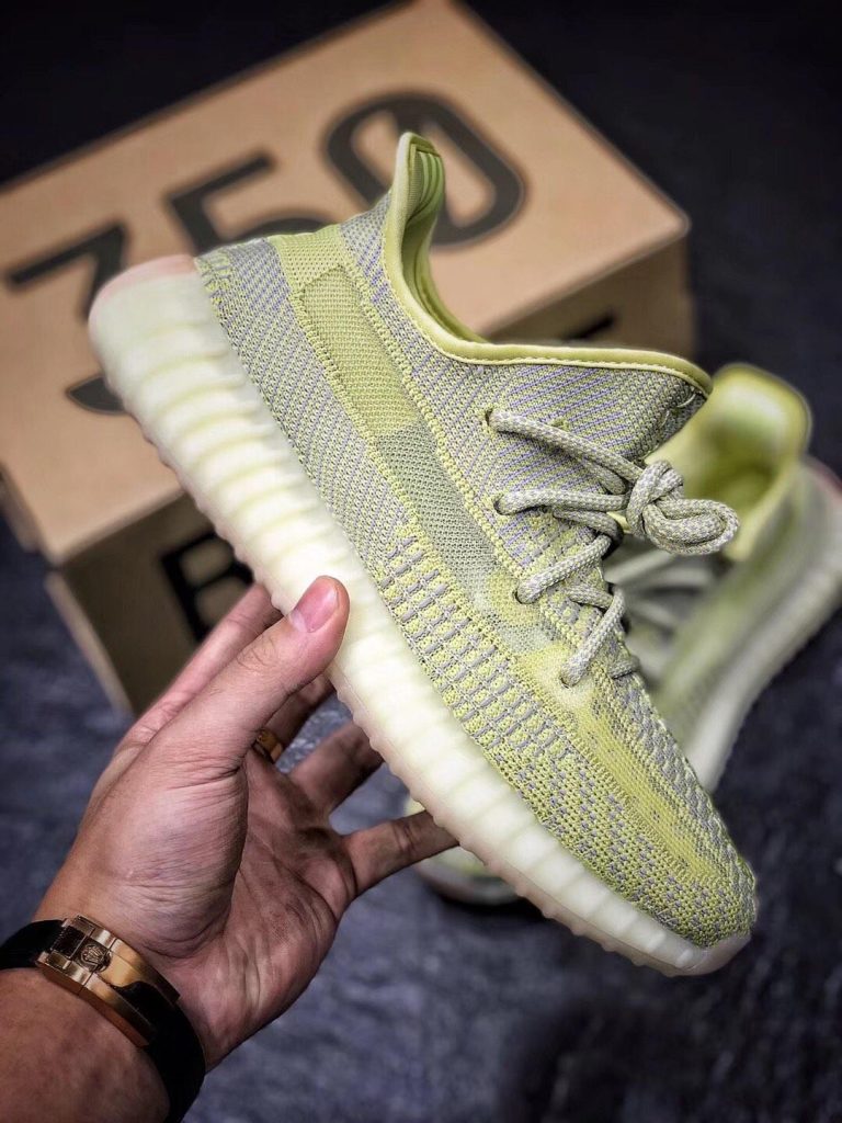 原厂批次 AD Yeezy 350 Boost V2 丁黄天使 欧洲限定