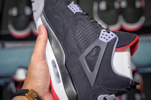 H12纯原 2019 AJ4 "Bred" 黑红