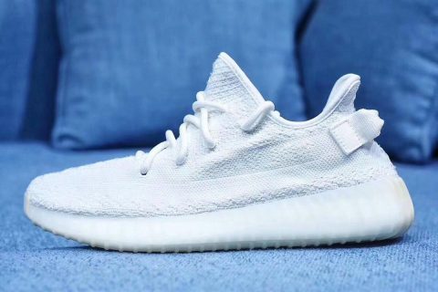 潮鞋#H12纯原Yeezy Boost 350 V2 白冰淇淋