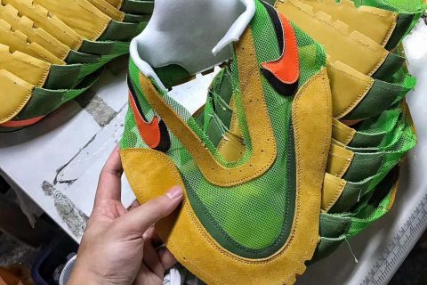 高端复刻精仿H12纯原 Sacai x NK LDV Waffle工厂开发公布