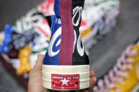 高端复刻精仿KITH x Coca-cola x Convers 可口可乐联名拼接鸳鸯水晶底