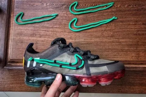 高端复刻精仿#H12纯原系列CPFM Nike Air VaporMax 2019笑脸气垫