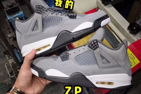 揭秘莆田鞋H12纯原 Air Jordan 4 “Cool Grey” 酷灰