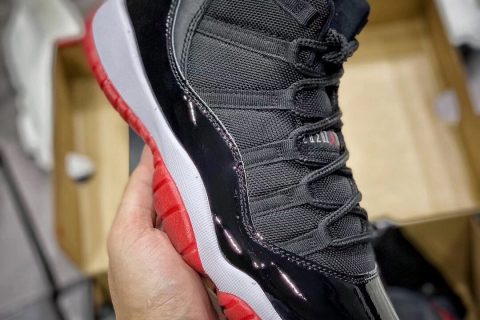 莆田鞋-纯原级别 2019 AJ11 黑红高