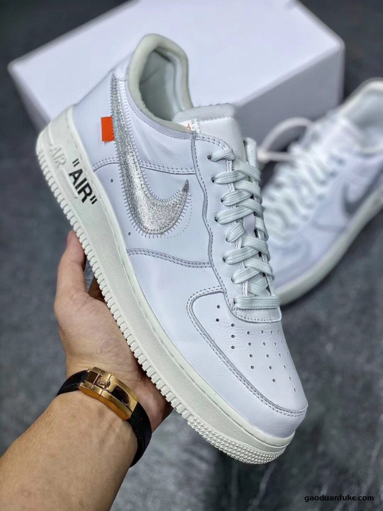 莆田鞋-Off-White X Air Force 1 OW联名白银勾