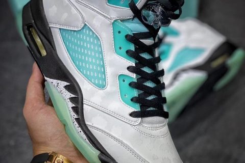 莆田鞋-公司级 Air Jordan 5 Island Green AJ5