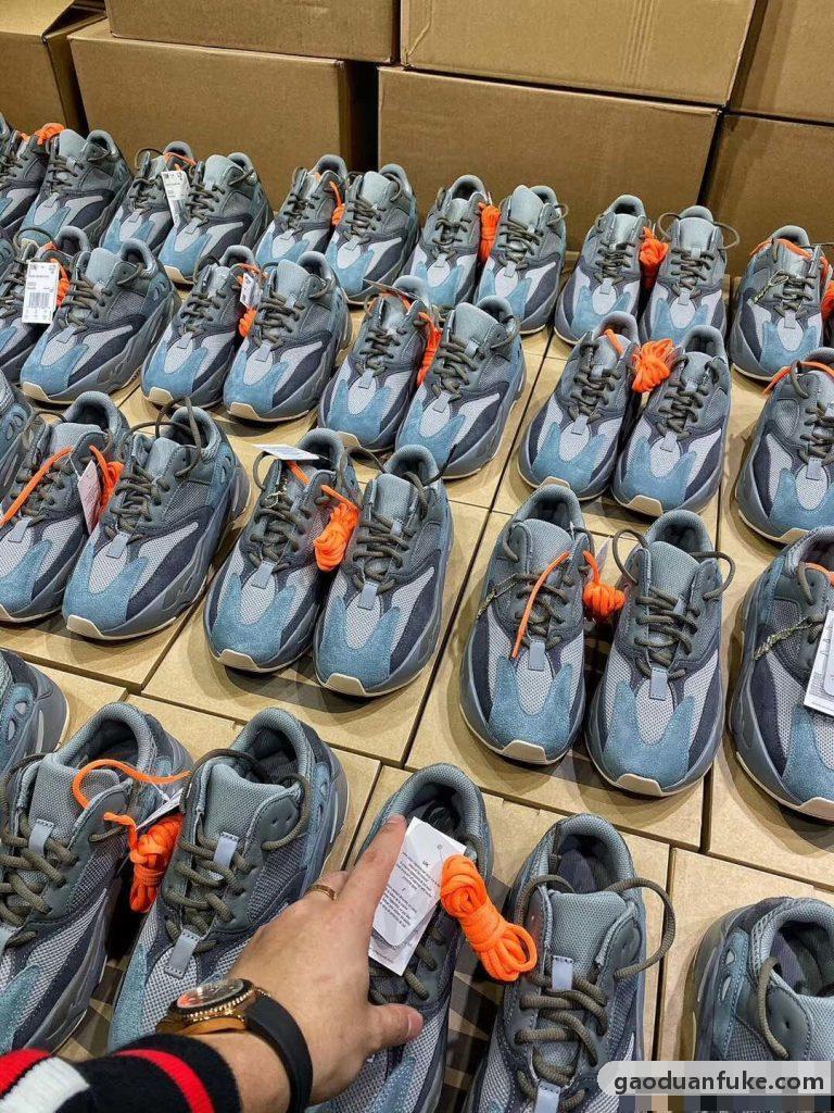 莆田鞋-H12纯原 YEEZY 700 青蓝配色