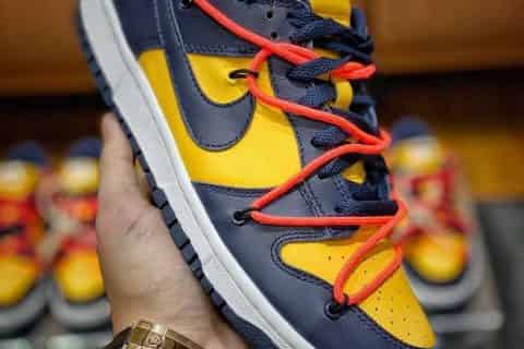 莆田鞋-H12纯原制造 Off-White x NK Dunk Low 联名