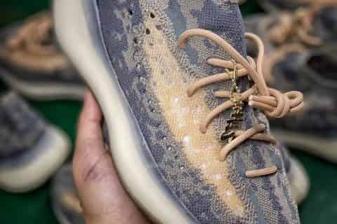 莆田鞋-H12纯原制造  YEEZY 380"Mist" 石堡灰