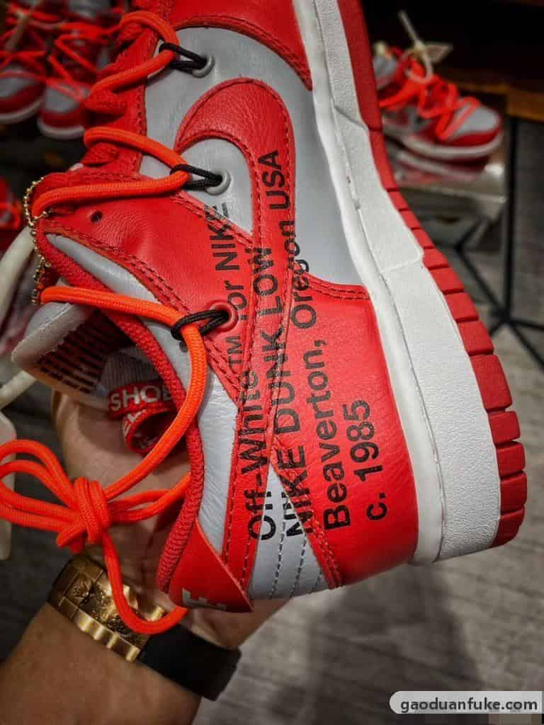 莆田鞋-H12纯原制造 Off-White x NK Dunk Low 联名