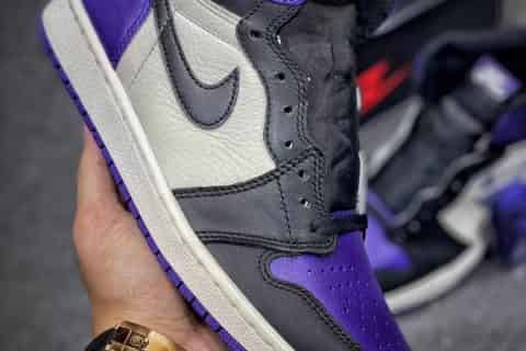 莆田鞋-H12纯原制造 最新批次 AJ1 "紫脚趾"
