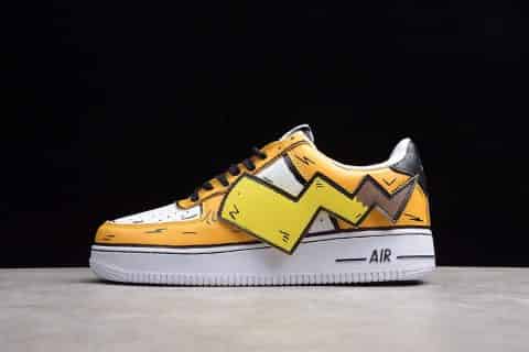 耐克空军 新款耐克联名板鞋 NIKE Air Force 1 空军一号 精灵宝可梦 货号:AO9822-100