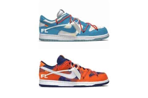 OFF-WHITE x Futura x Nike Dunk Low OW联名全新配色