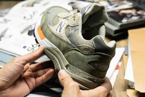 WTPAS x New Balance 992 联名鞋款-高规格的麂皮