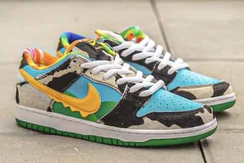 Nike 与冰淇淋品牌 Ben & Jerry’s x Nike Dunk SB Low Pro QS