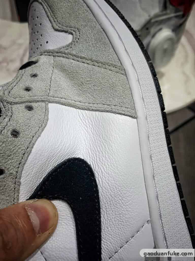 莆田鞋- 纯原级别 AJ1 High OG “Light Smoke Grey”烟灰