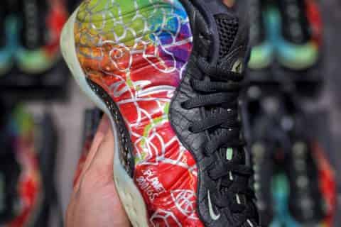 复刻鞋-独家现货 Air Foamposite One “Beijing” 篮球之星