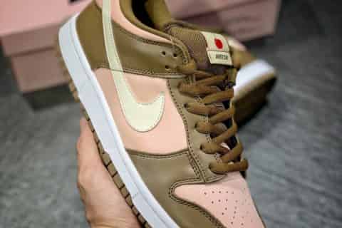 莆田鞋-原装公司级 斯图西 x NK SB Dunk Low Pro"Cherry" 粉色樱桃