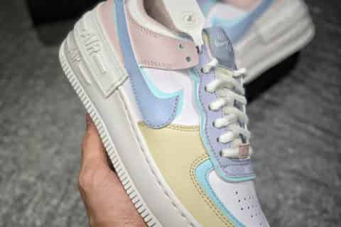 莆田鞋和正品的区别-NK Air Force 1 Shadow "Tropical Twist" 空军马卡龙