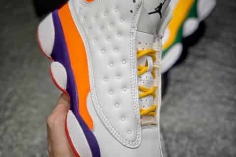 复刻鞋-原装级别 Air Jordan 13 "Playground" (GS)橙黄鸳鸯