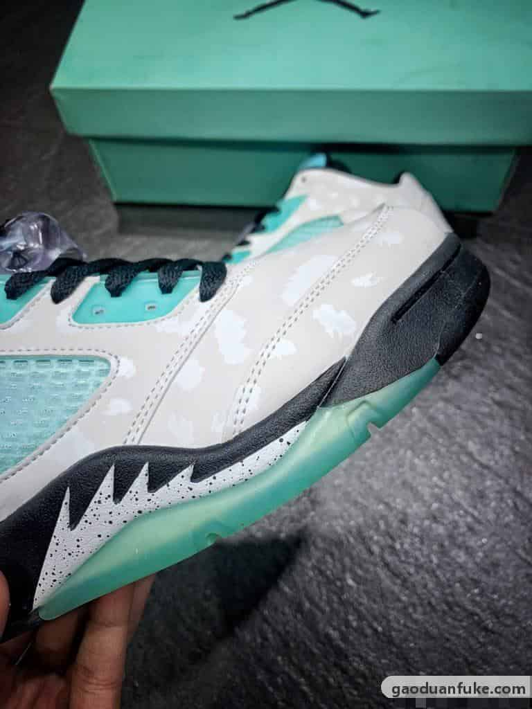 莆田鞋等级区分-公司级 Air Jordan 5 “Island Green”郭艾伦