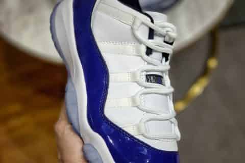 复刻鞋-东莞大厂出品 Air Jordan 11 Concord 白兰