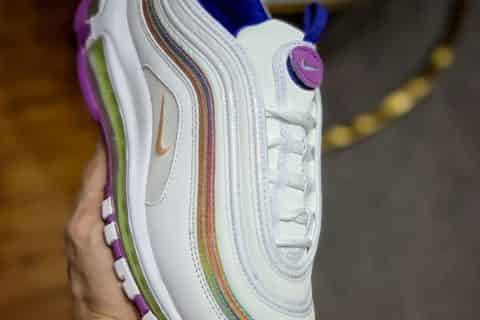 莆田鞋-渠道订单 NK Air Max 97 GS 复活节 彩蛋