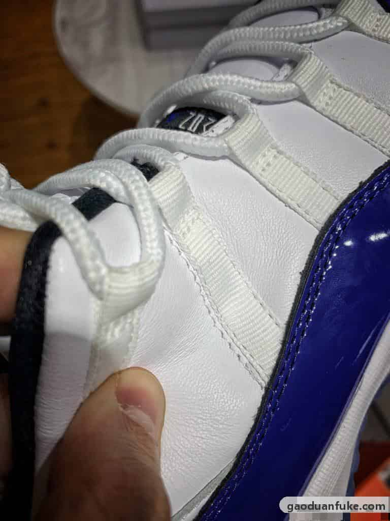 复刻鞋-东莞大厂出品 Air Jordan 11 Concord 白兰