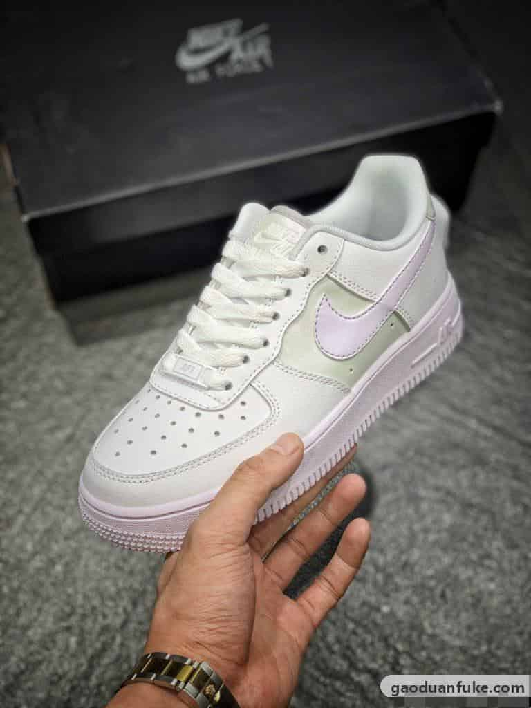 复刻鞋- 公司级 NK Air Force 1 Low 淡葡萄紫