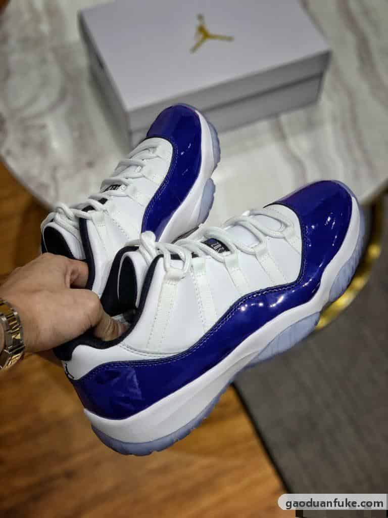 复刻鞋-东莞大厂出品 Air Jordan 11 Concord 白兰