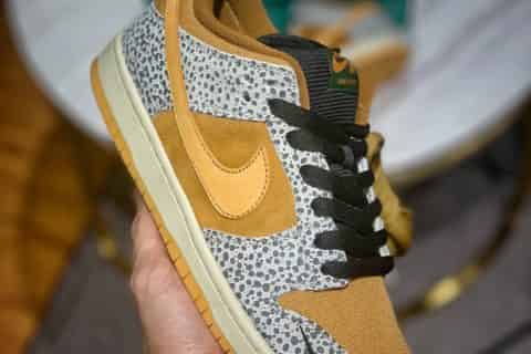 莆田一手货源-原装公司级 NK SB DUNK LOW BURNT SIENNA 石斑鱼