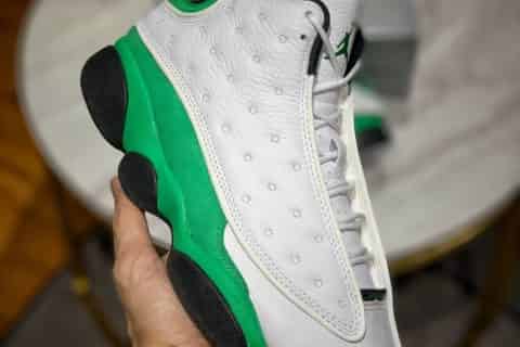 莆田鞋是什么意思-东莞大厂出品 Air Jordan Retro 13 “Celtics”幸运绿