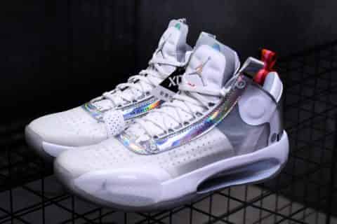 莆田鞋子网站-原厂批次 AJ34 'White Iridescent'白镭射