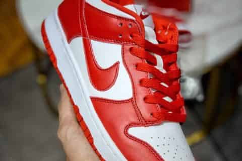 莆田鞋拿货渠道-公司级 NK Dunk Low "ST.JHONS " 白红