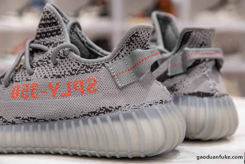 莆田鞋是什么意思-H12纯原系列 Yeezy 350V2 "Beluga" 新灰橙 灰斑马