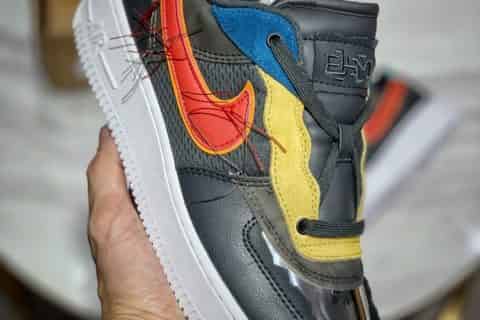 莆田鞋大厂微信号-公司级福利 NK Air Force 1 BHM 黑人月