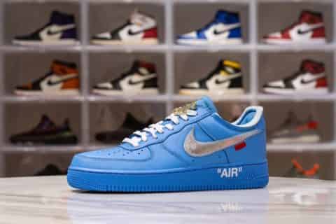 莆田货和正品区别大吗-H12纯原系列 NK AF1 X OW MCA 北卡艺术馆