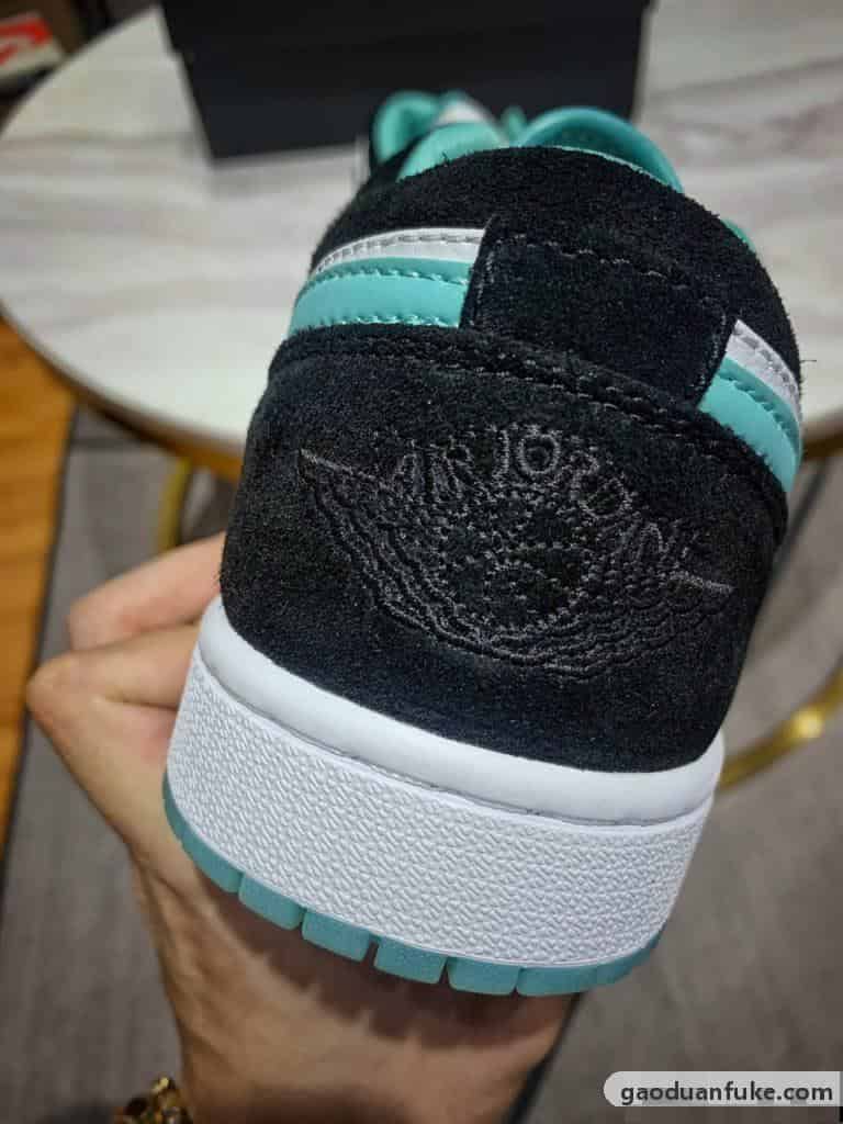 福建莆田鞋子怎么样-原装公司级 Air Jordan 1 Low "Lake 蒂芙尼黑绿