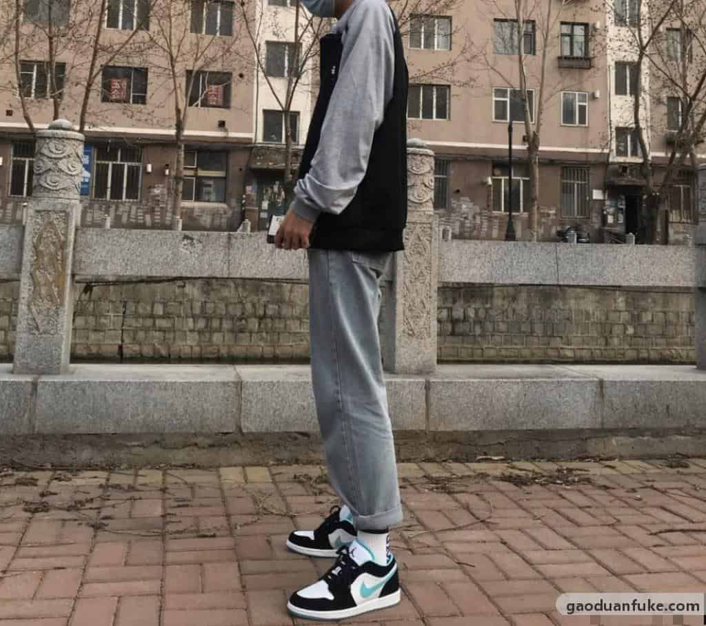 福建莆田鞋子怎么样-原装公司级 Air Jordan 1 Low "Lake 蒂芙尼黑绿