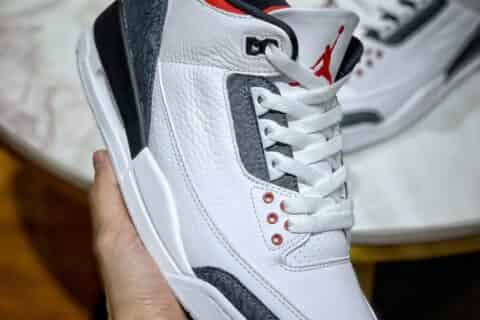 莆田鞋微信号推荐-东莞大厂出品 Air Jordan 3 SE Denim"Fire Red"