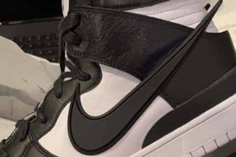 耐克鞋子AMBUSH x Nike Dunk High 近距离实物释出