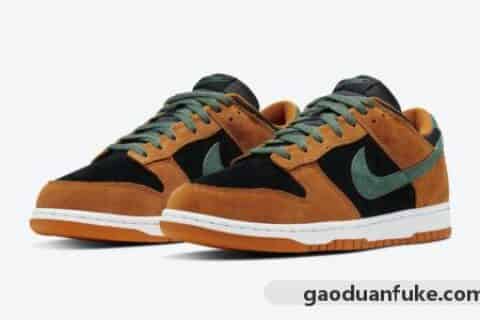 莆田鞋官网旗舰店-黑橙丑小鸭Nike Dunk Low“Ceramic”官图释出！