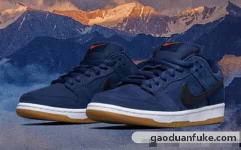 莆田鞋在哪买午夜海军蓝装扮！Nike SB Dunk新配色