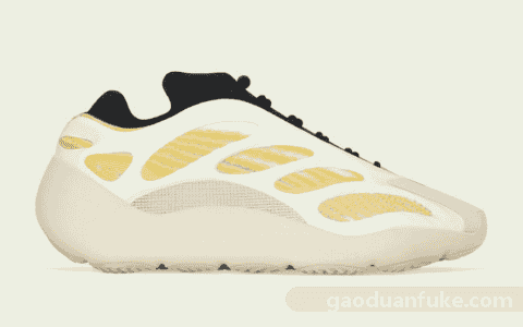 300元莆田鞋什么档次-侃爷难得的小清新！白黄Yeezy 700 V3“ Safflower”