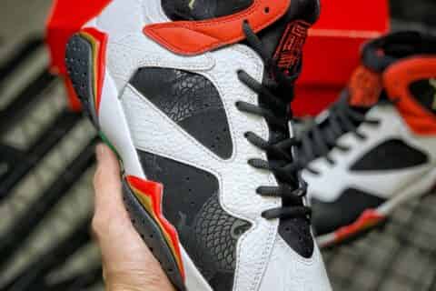 莆田鞋子货源渠道-Air Jordan 7 Retro GC黑白红紫禁之巅