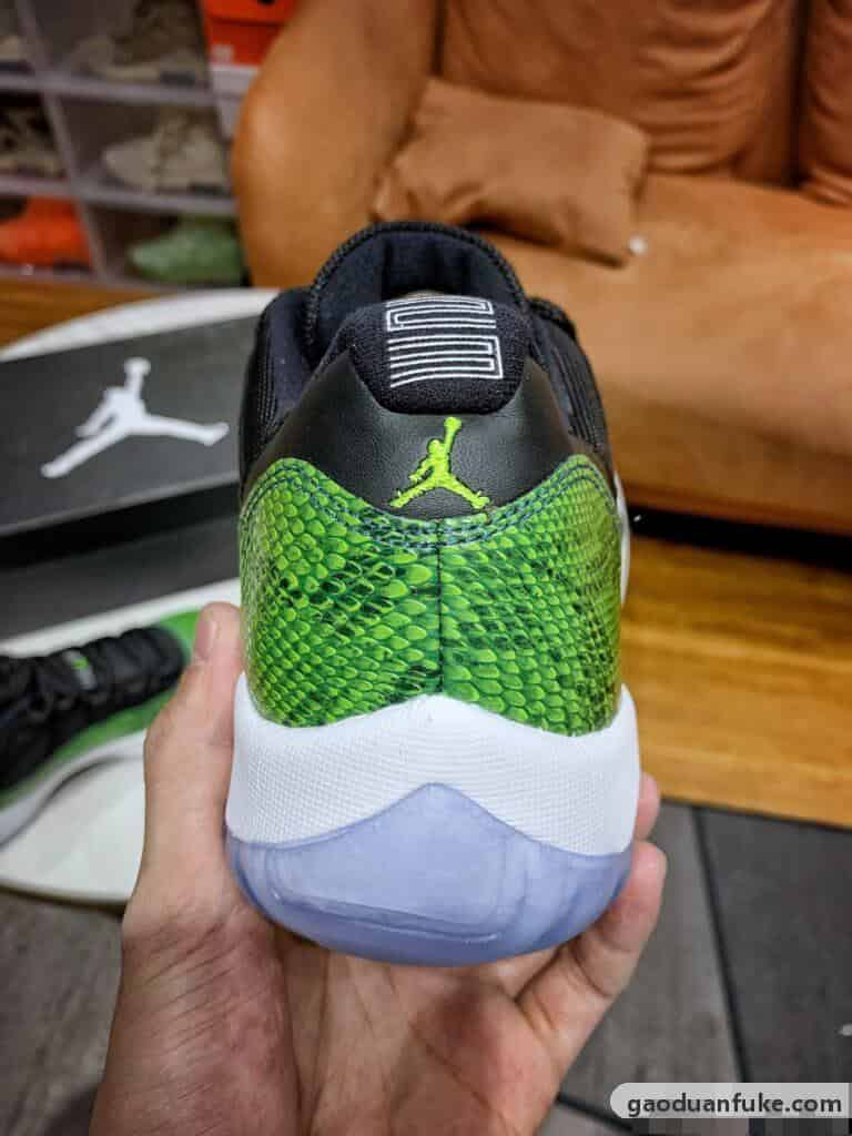 复刻鞋是不是就是假的-东莞大厂出品 Air Jordan 11 Green snake 青蛇